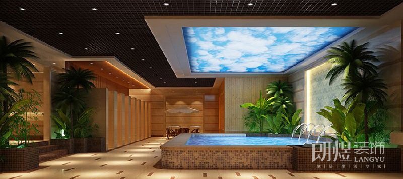 洗浴會所裝修設(shè)計(jì)效果圖