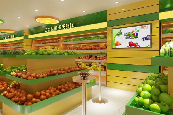 水果店鋪這樣裝修，銷售量暴增！
